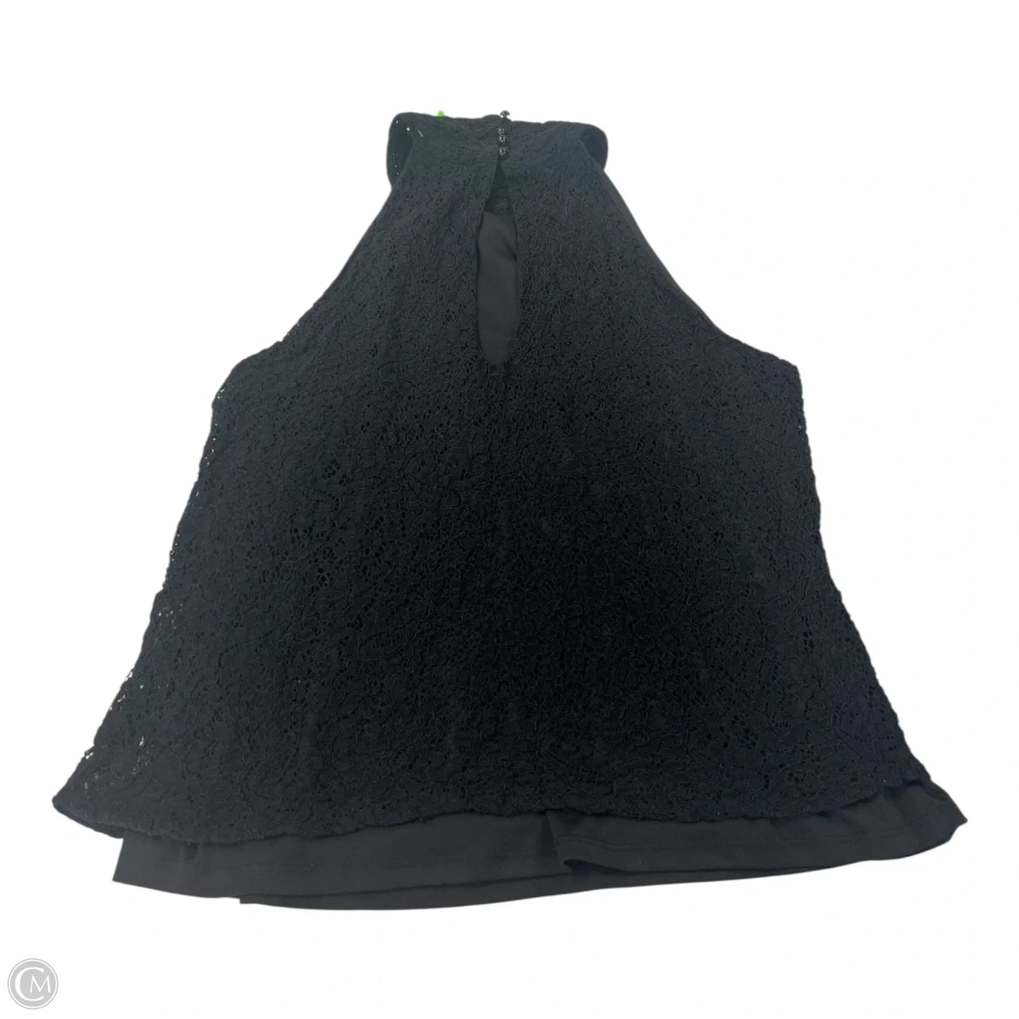 Top Sleeveless By Express In Black, Size: L