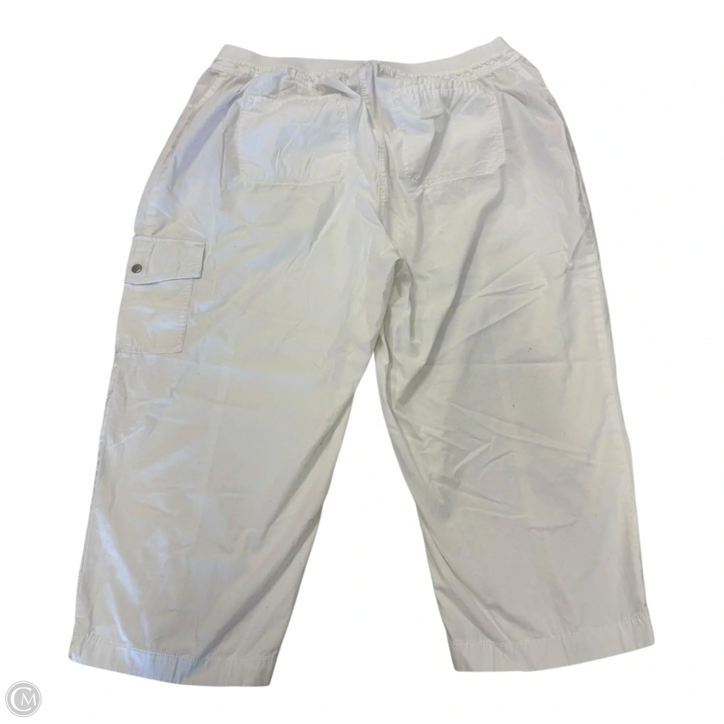 Capris By Chicos In White, Size: L