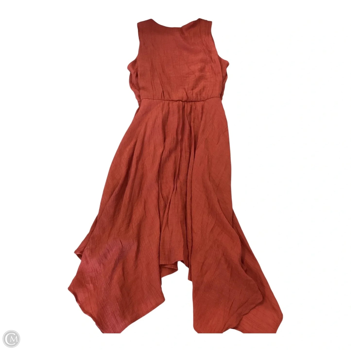 Dress Casual Midi By Luxology In Orange, Size: 10