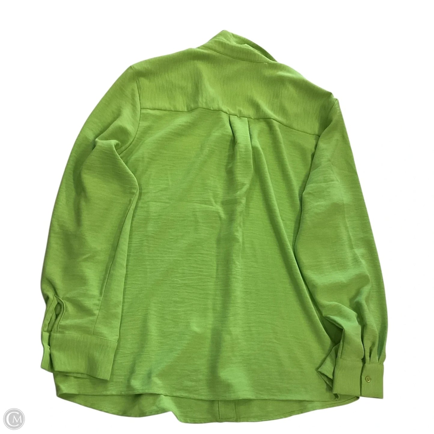 Top Long Sleeve By Joie In Green, Size: L