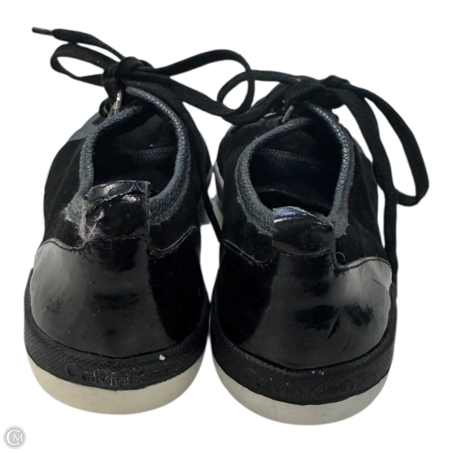 Shoes Athletic By Calvin Klein In Black, Size: 7