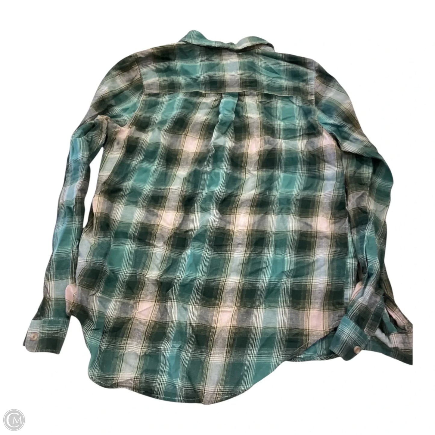 Top 2pc 3/4 Sleeve By Old Navy In Green, Size: L