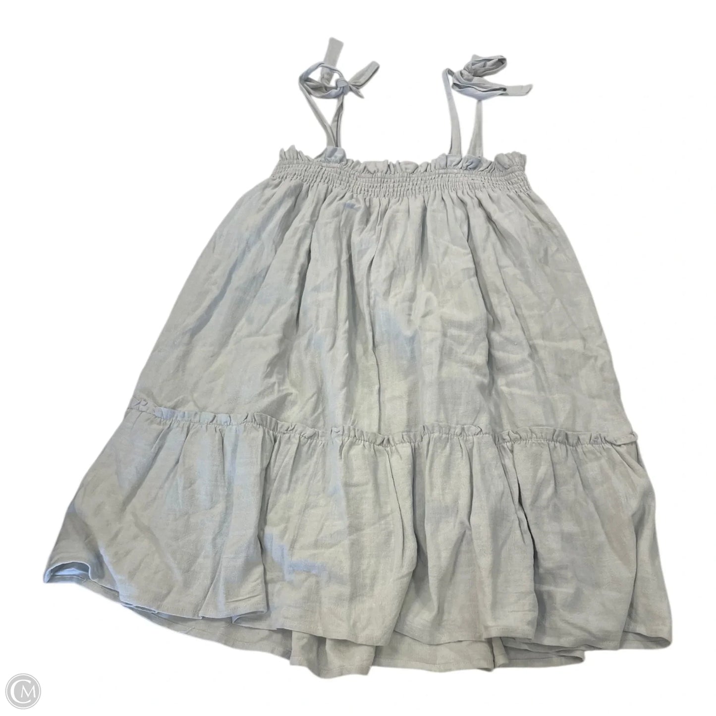 Dress Casual Short By Clothes Mentor In Grey, Size: L