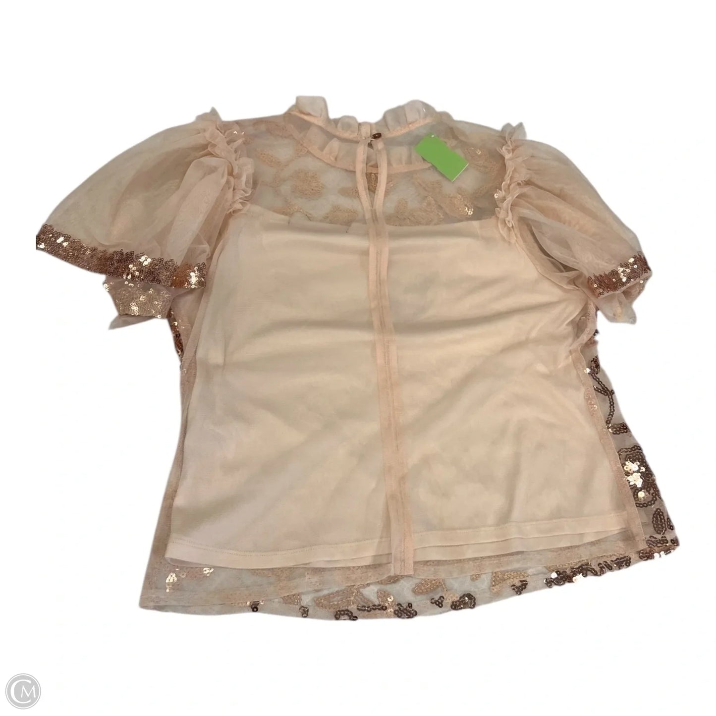 Top Short Sleeve By Marc New York In Pink, Size: M