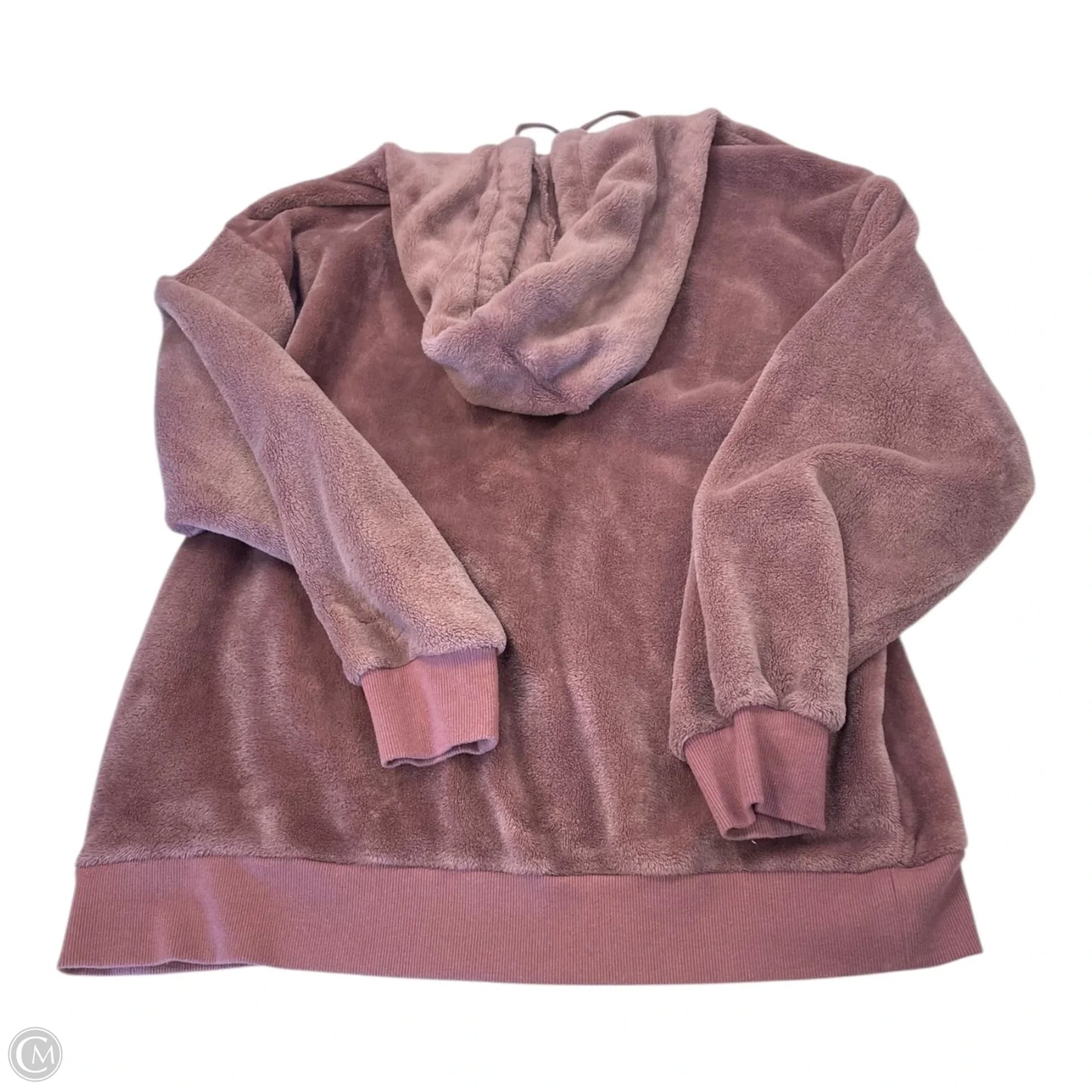 Sweatshirt Hoodie By Colsie In Pink, Size: M