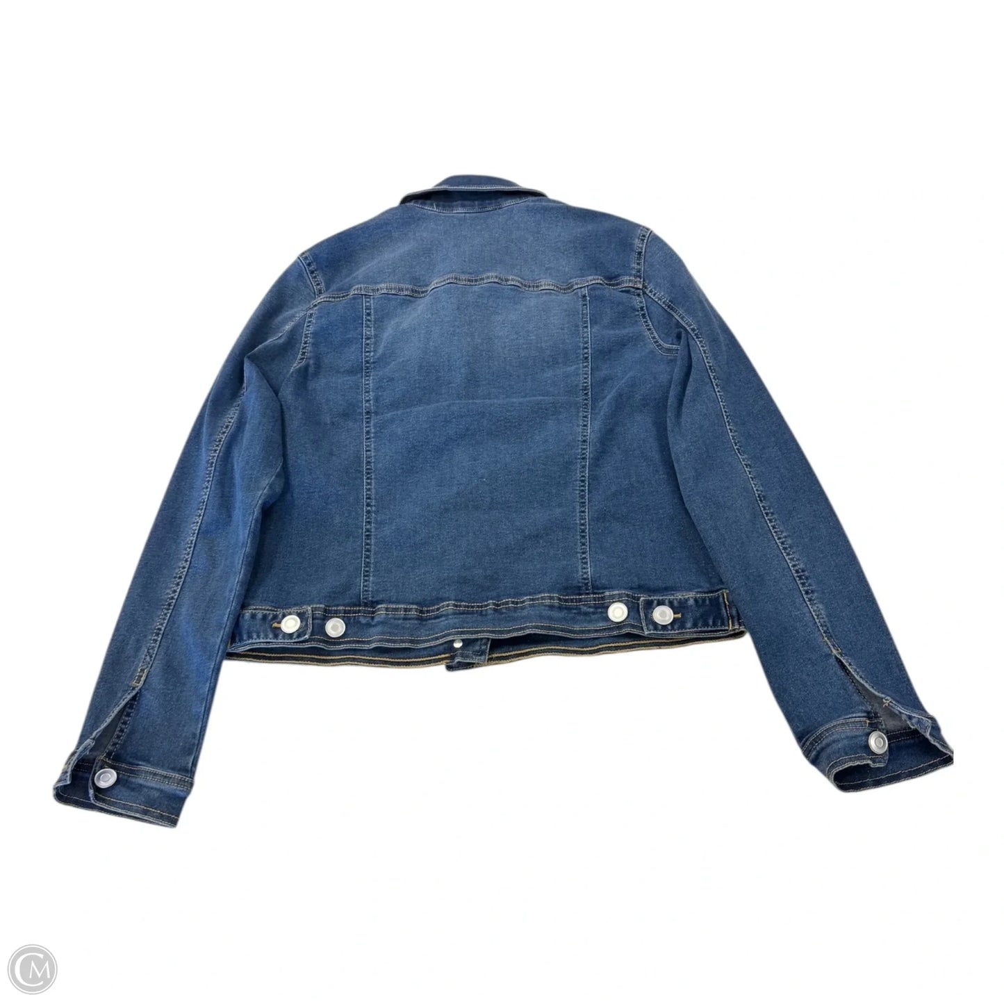 Jacket Denim By Baccini In Blue, Size: M
