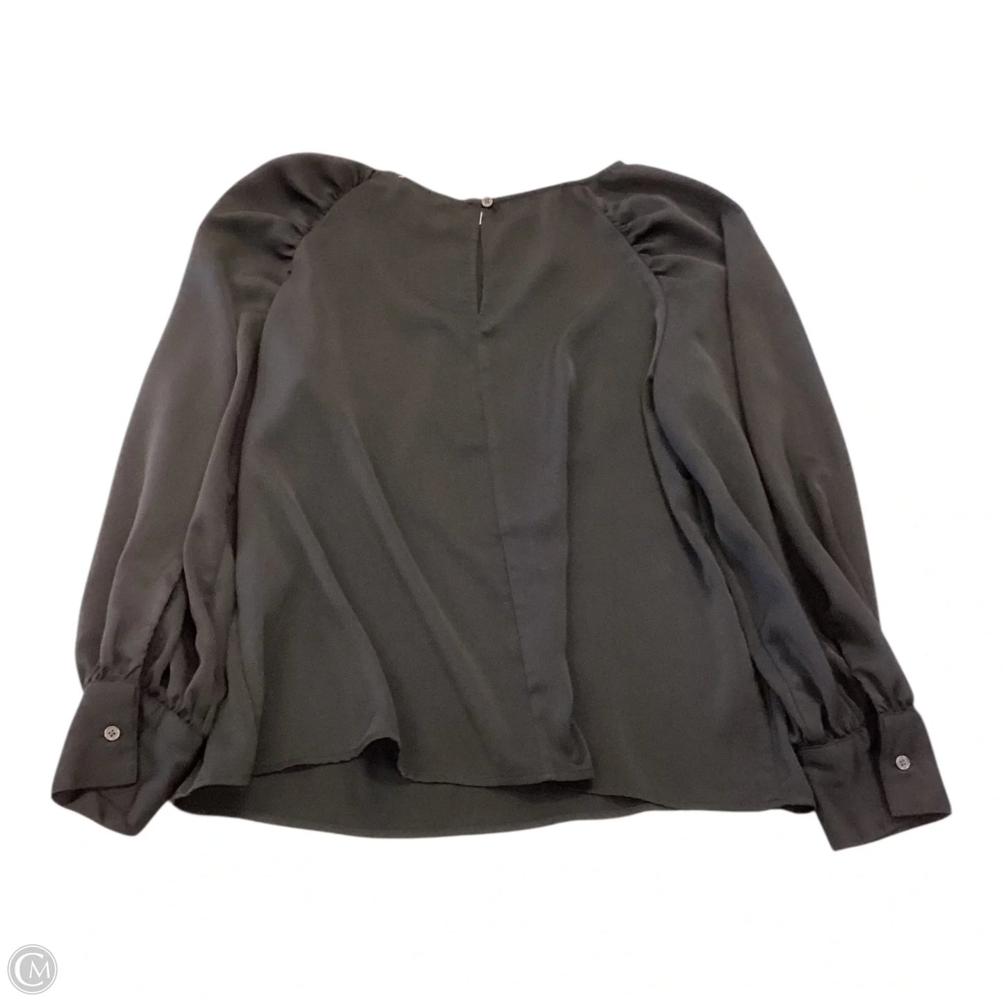 Top Long Sleeve By Banana Republic In Black, Size: M