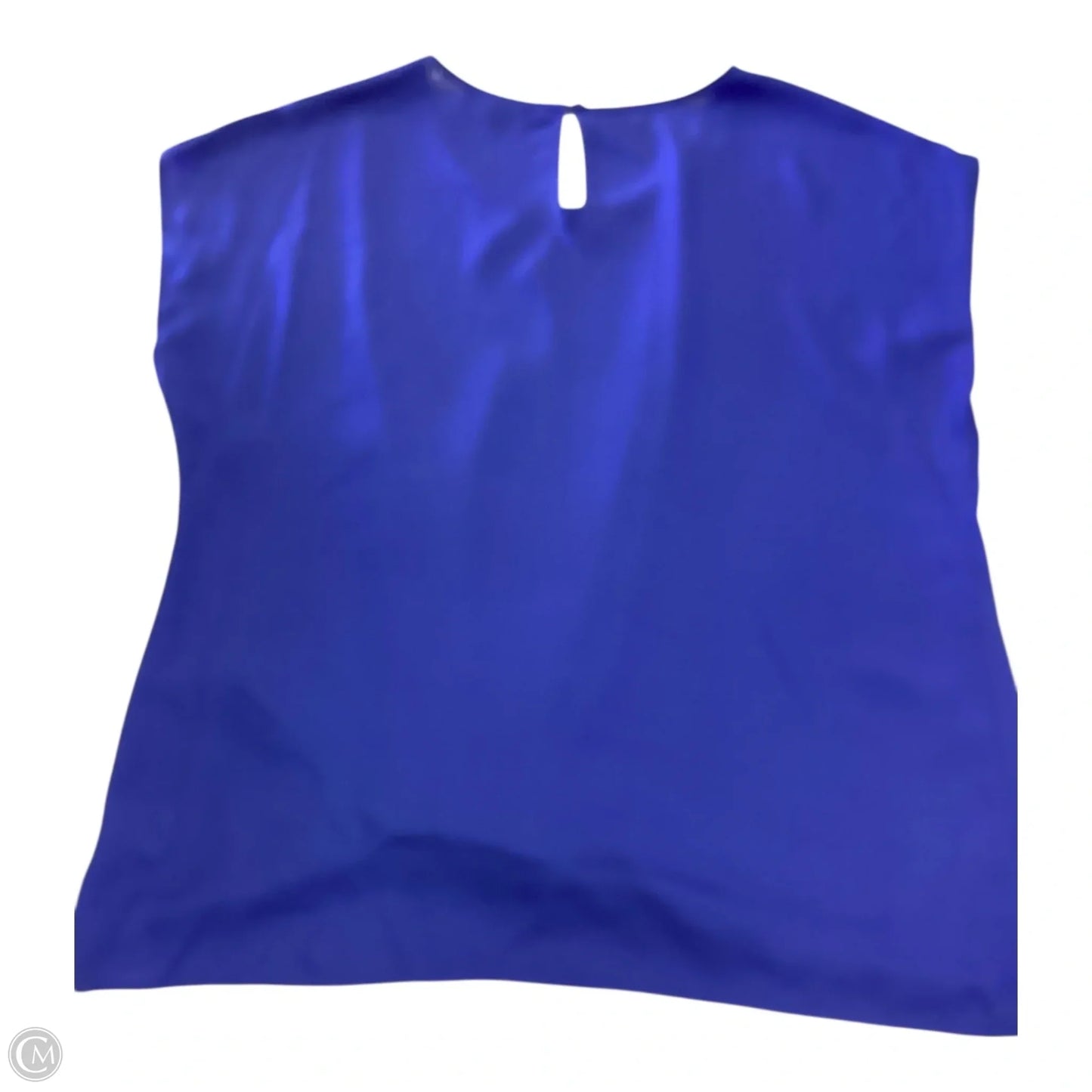 Top Sleeveless By Pleione In Blue, Size: M