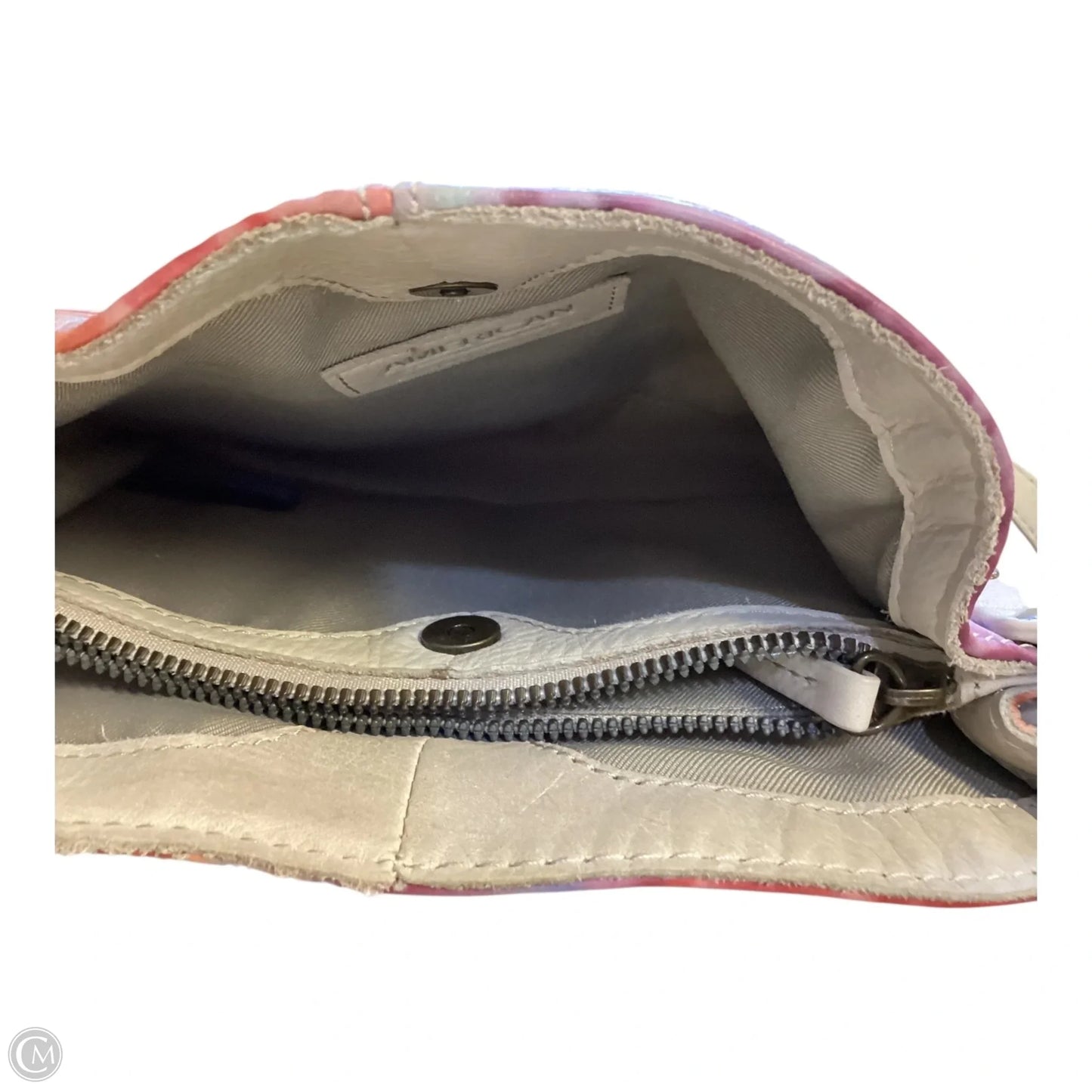 Handbag Leather By America, Size: Small