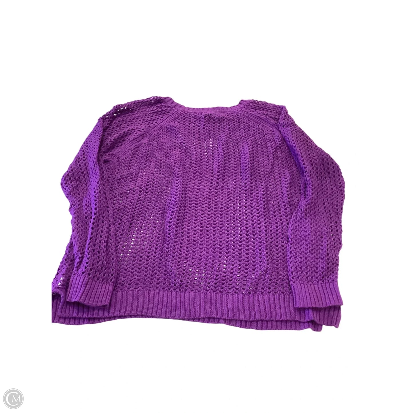 Sweater By Ana In Purple, Size: 3x