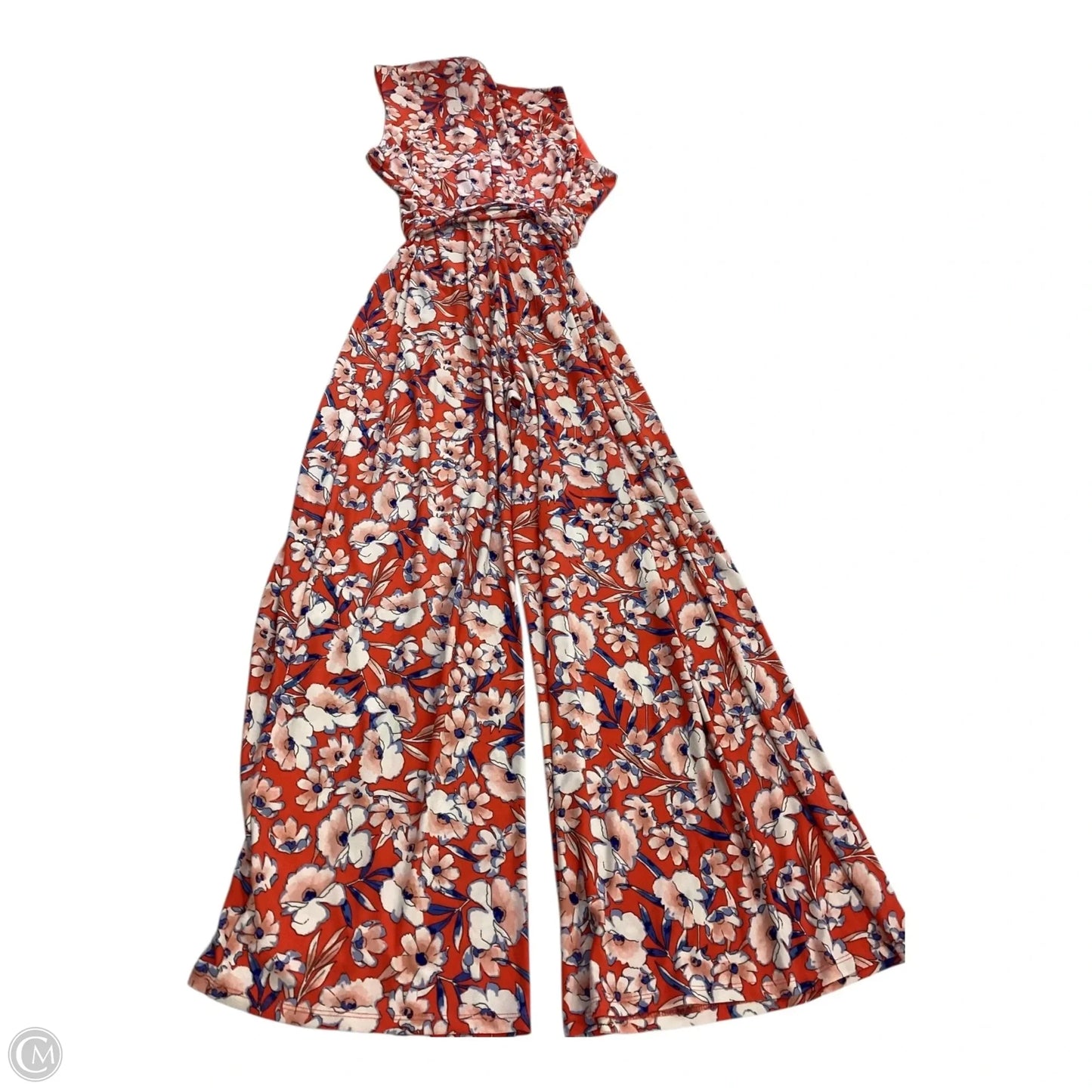 Jumpsuit By Tommy Hilfiger In Floral Print, Size: 8