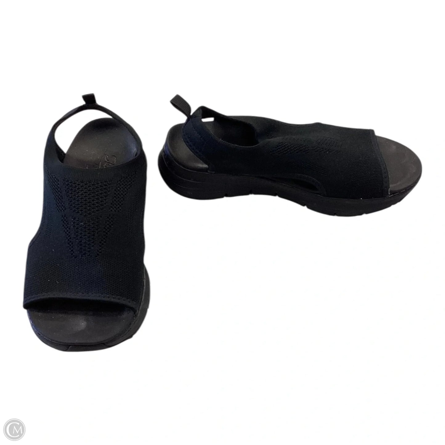 Sandals Flats By Skechers In Black, Size: 7