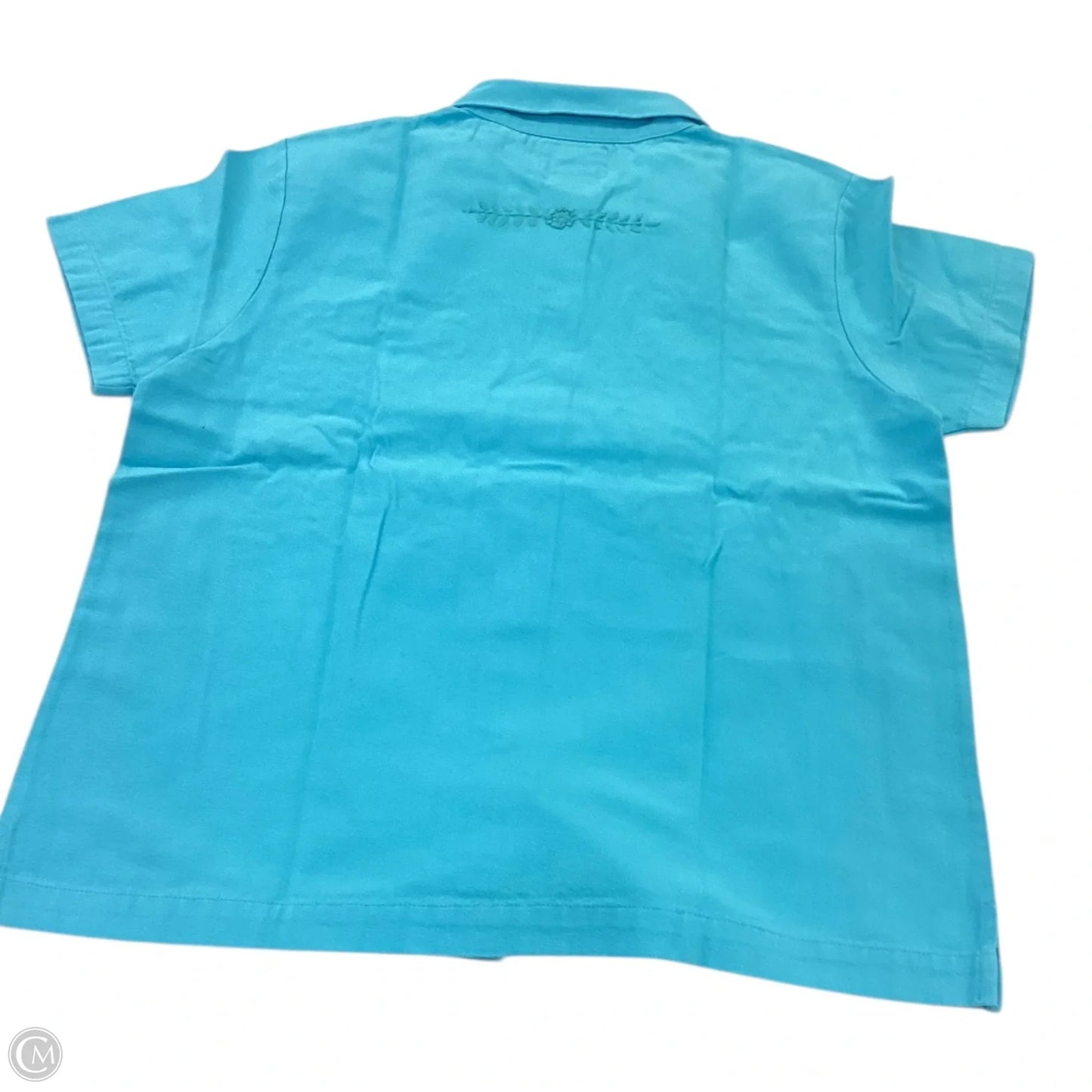 Top Short Sleeve By Clothes Mentor In Blue, Size: S