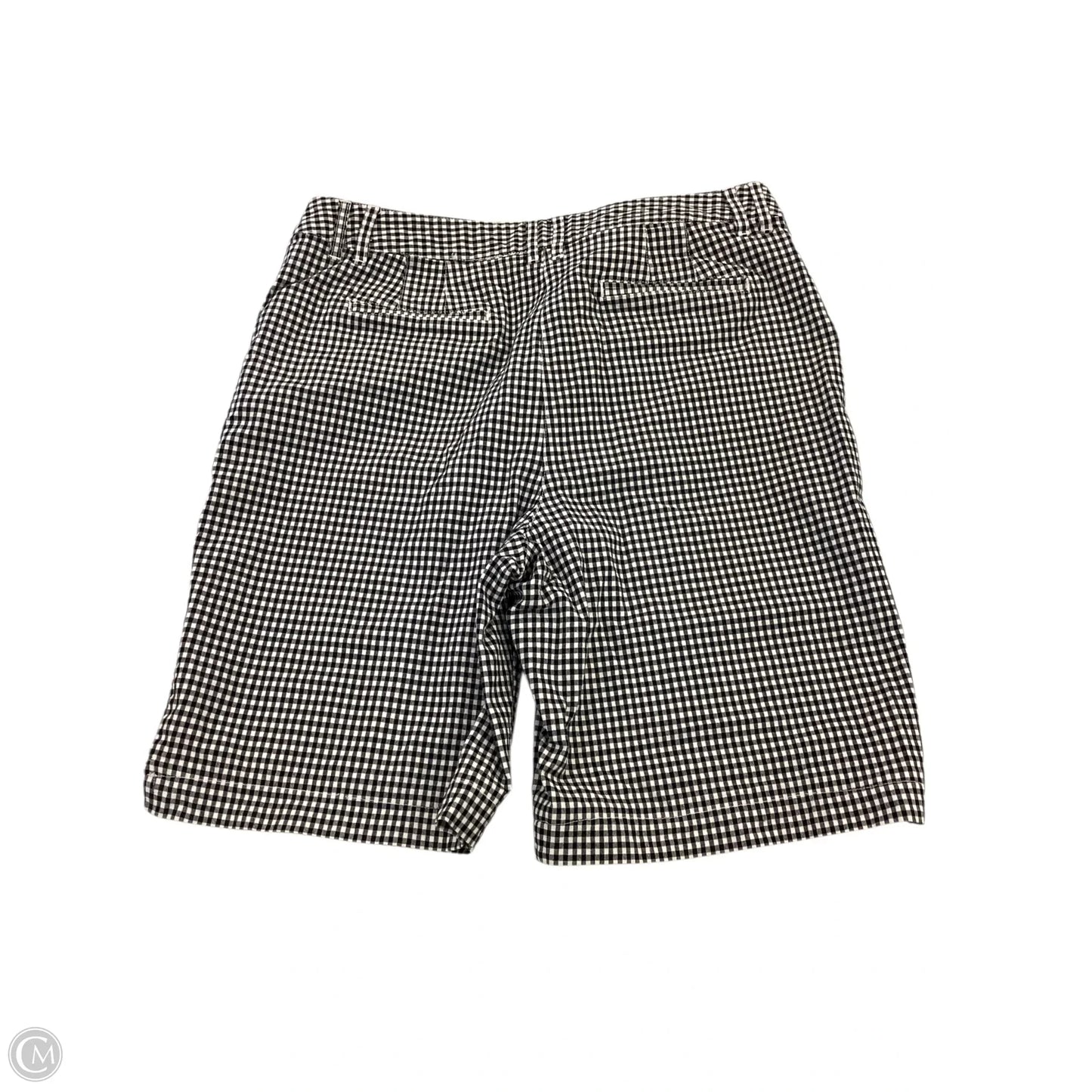 Shorts By Talbots In Checkered Pattern, Size: 12