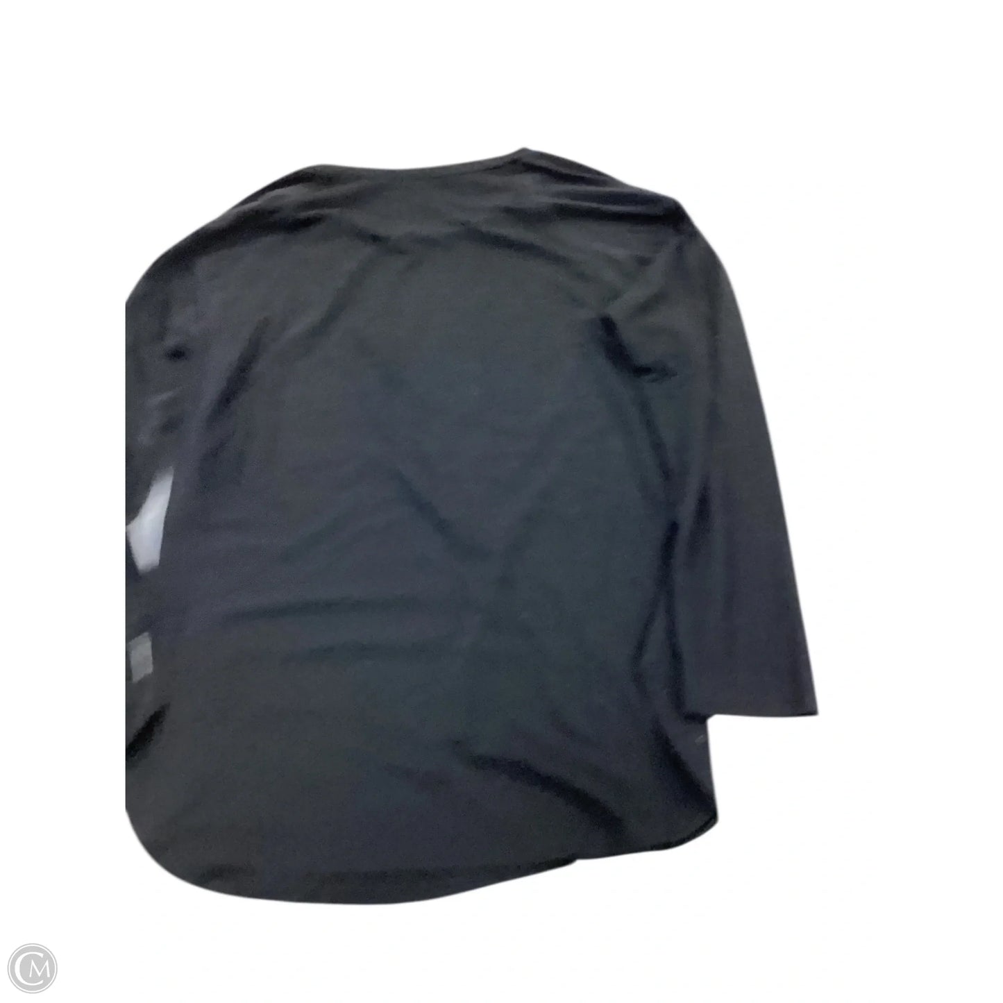 Top Long Sleeve By Clothes Mentor In Black, Size: L