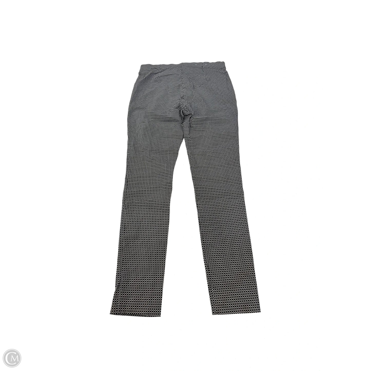 Pants Designer By Michael Kors In Black & White, Size: L