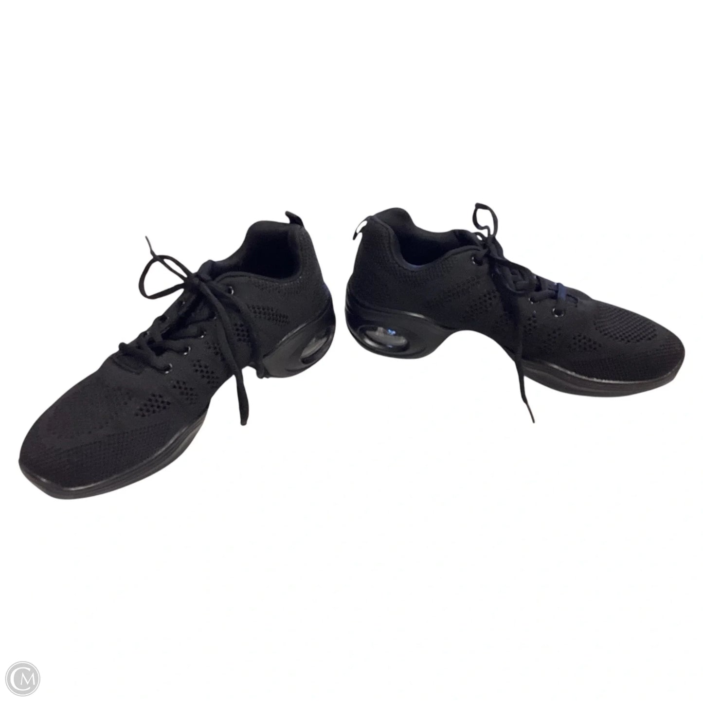 Shoes Athletic By Clothes Mentor In Black, Size: 9.5