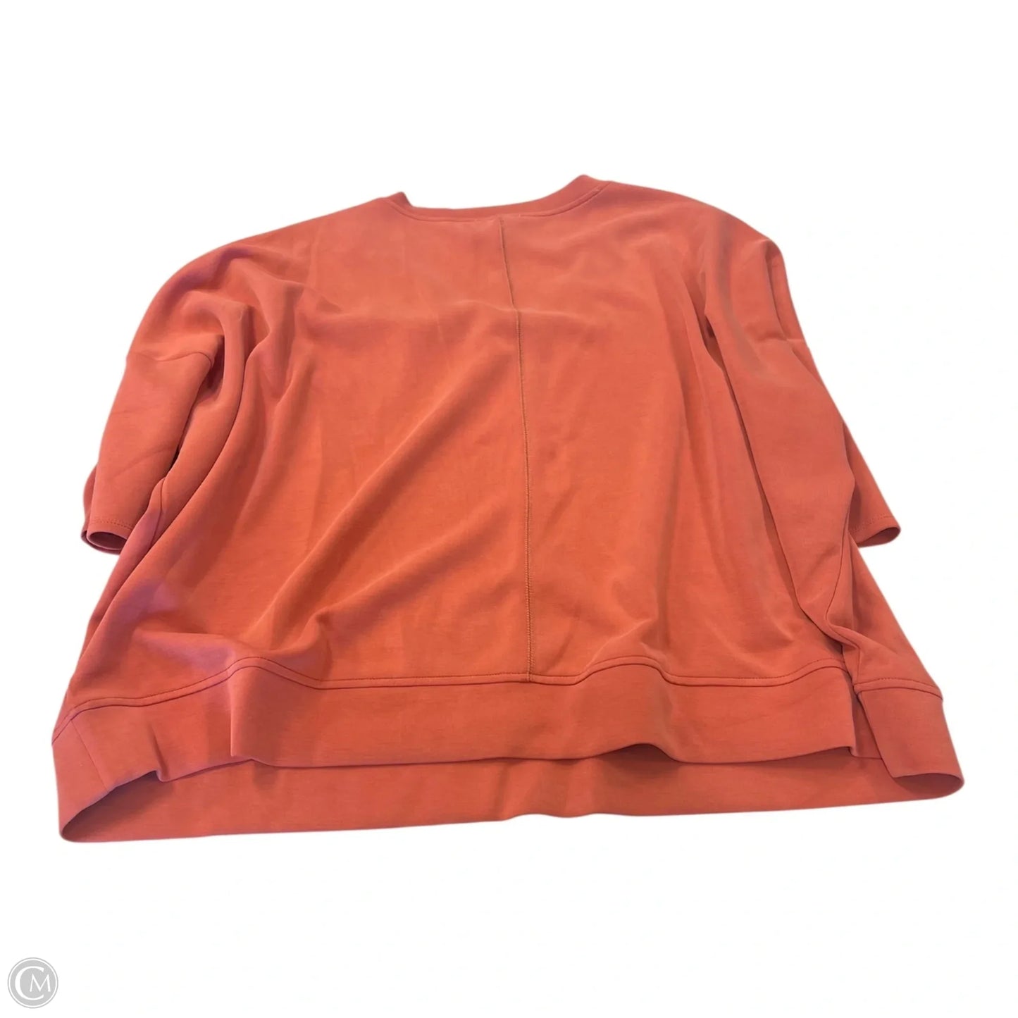 Top Short Sleeve By Cable And Gauge In Orange, Size: 3x