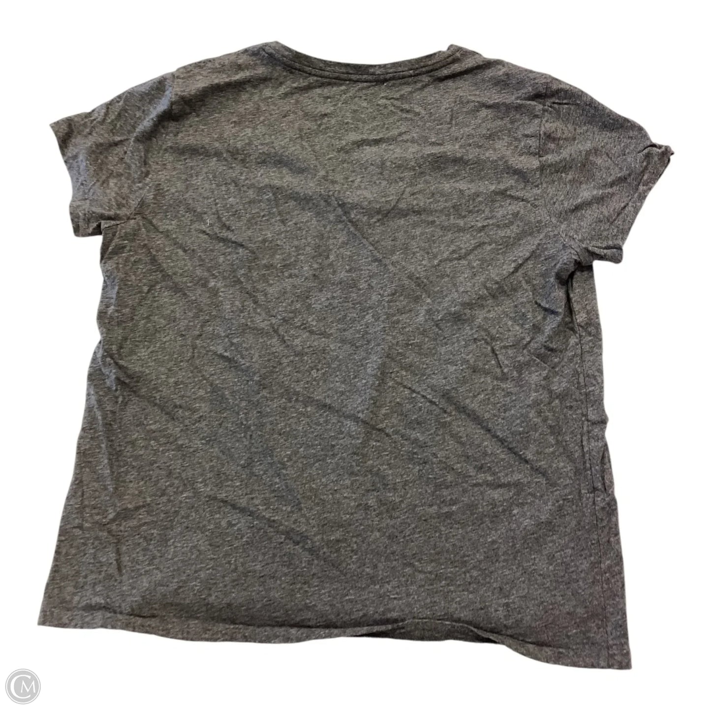 Top Short Sleeve By Ralph Lauren In Grey, Size: L
