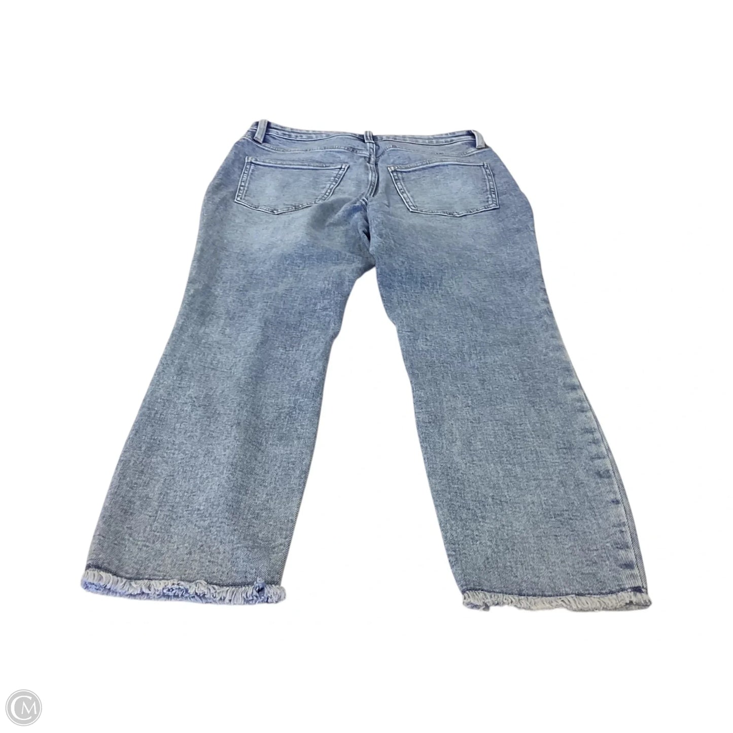 Jeans Cropped By Clothes Mentor In Blue, Size: 10