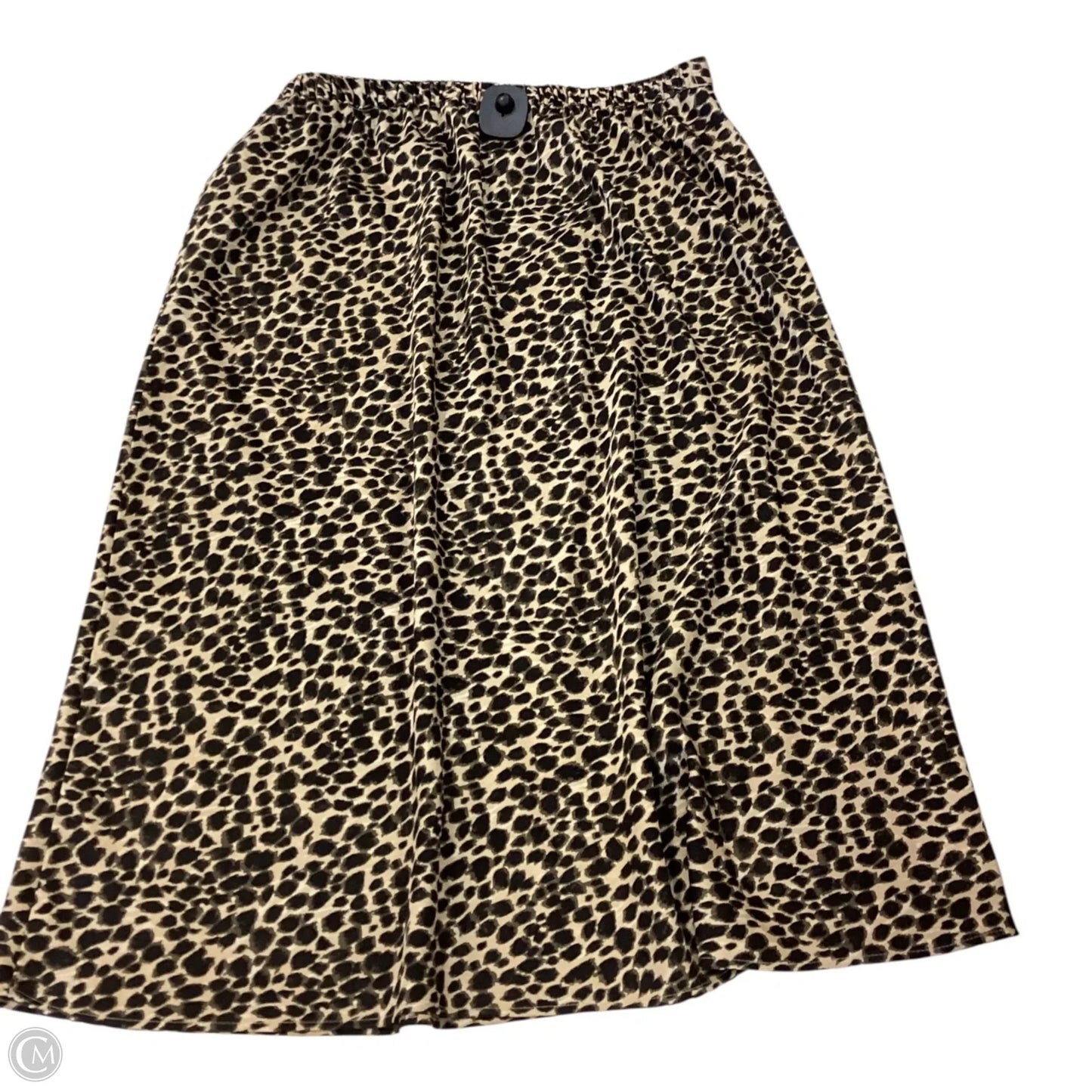 Skirt Maxi By Talbots In Black & White, Size: 10