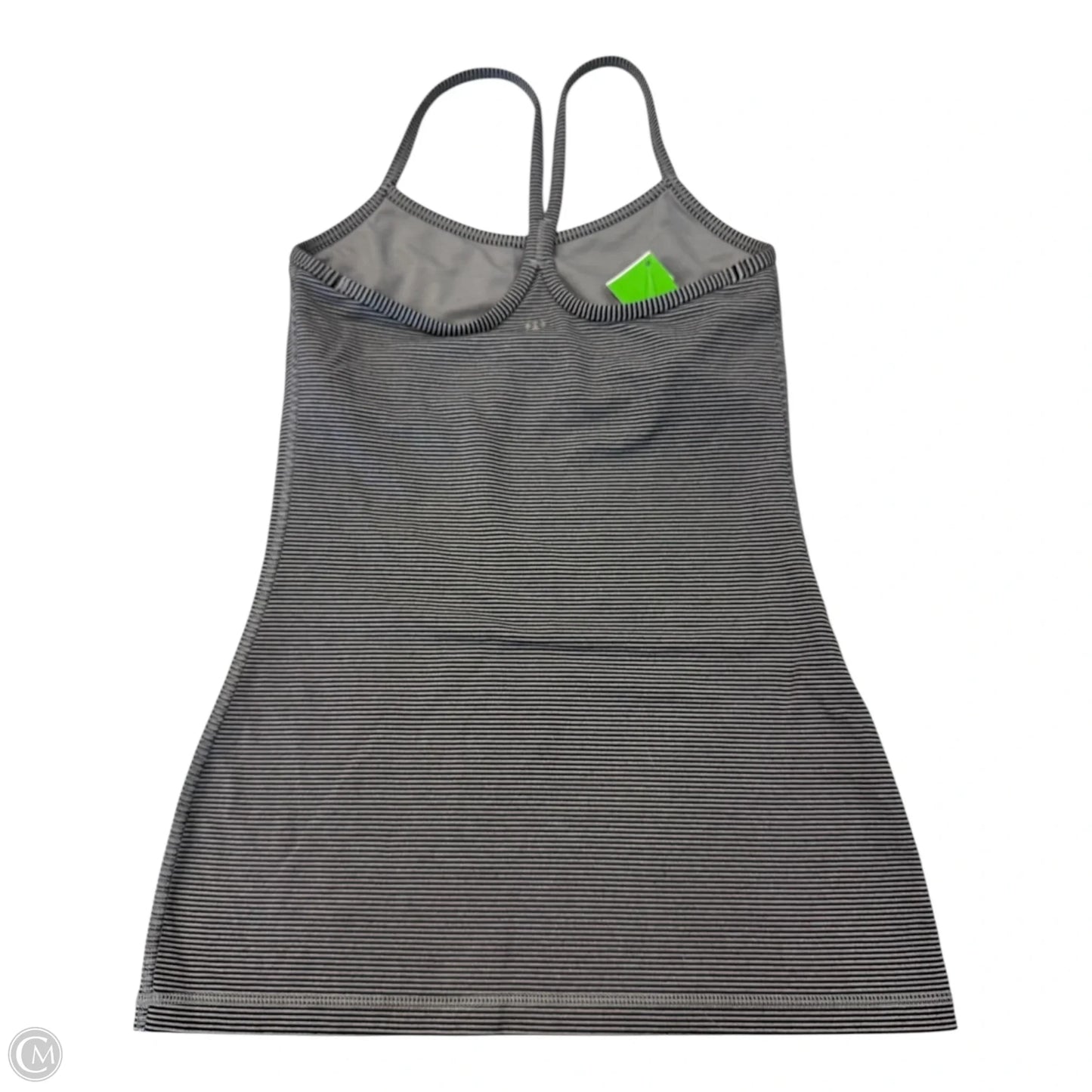 Athletic Tank Top By Lululemon In Striped Pattern, Size: 4
