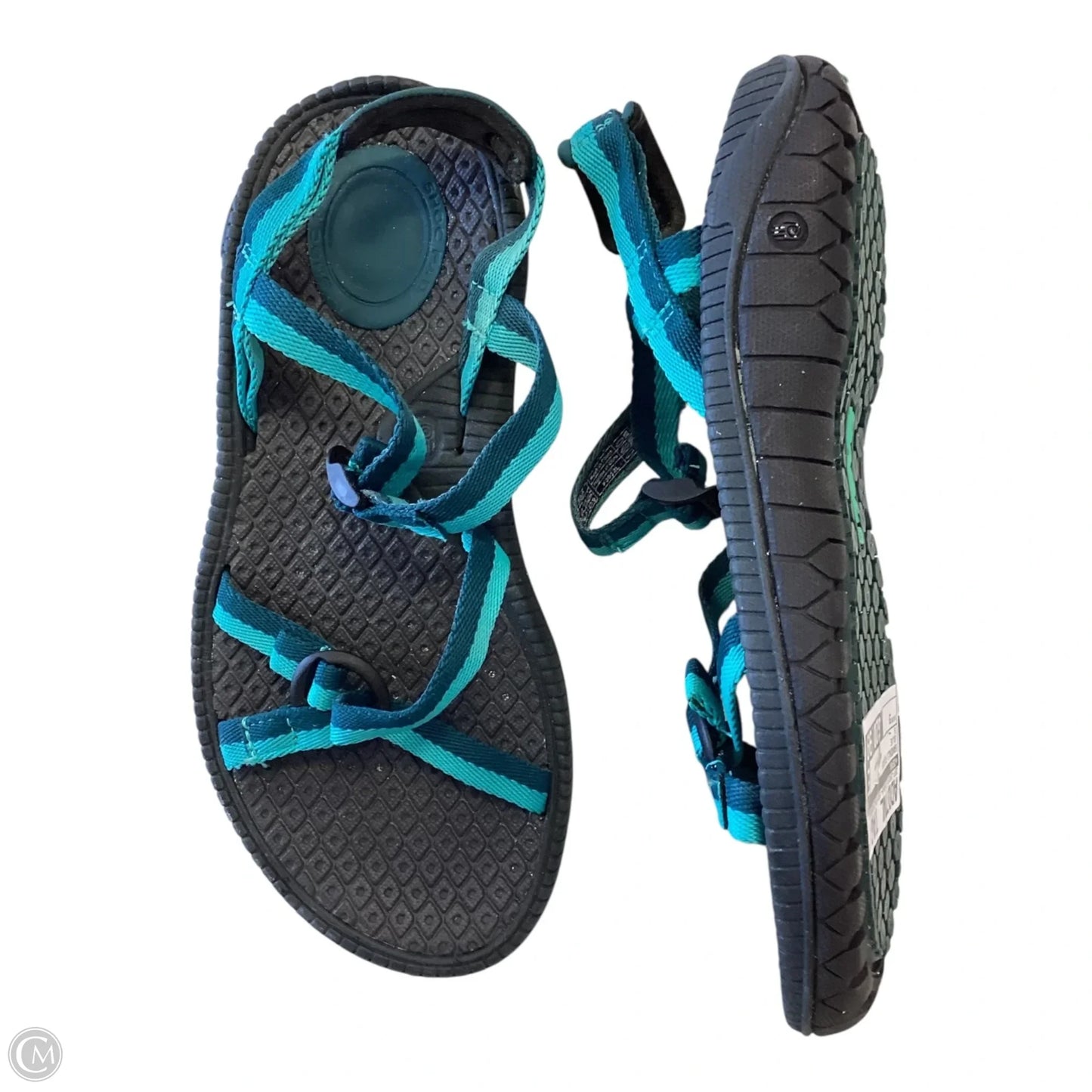 Sandals Flats By Teva In Blue, Size: 5