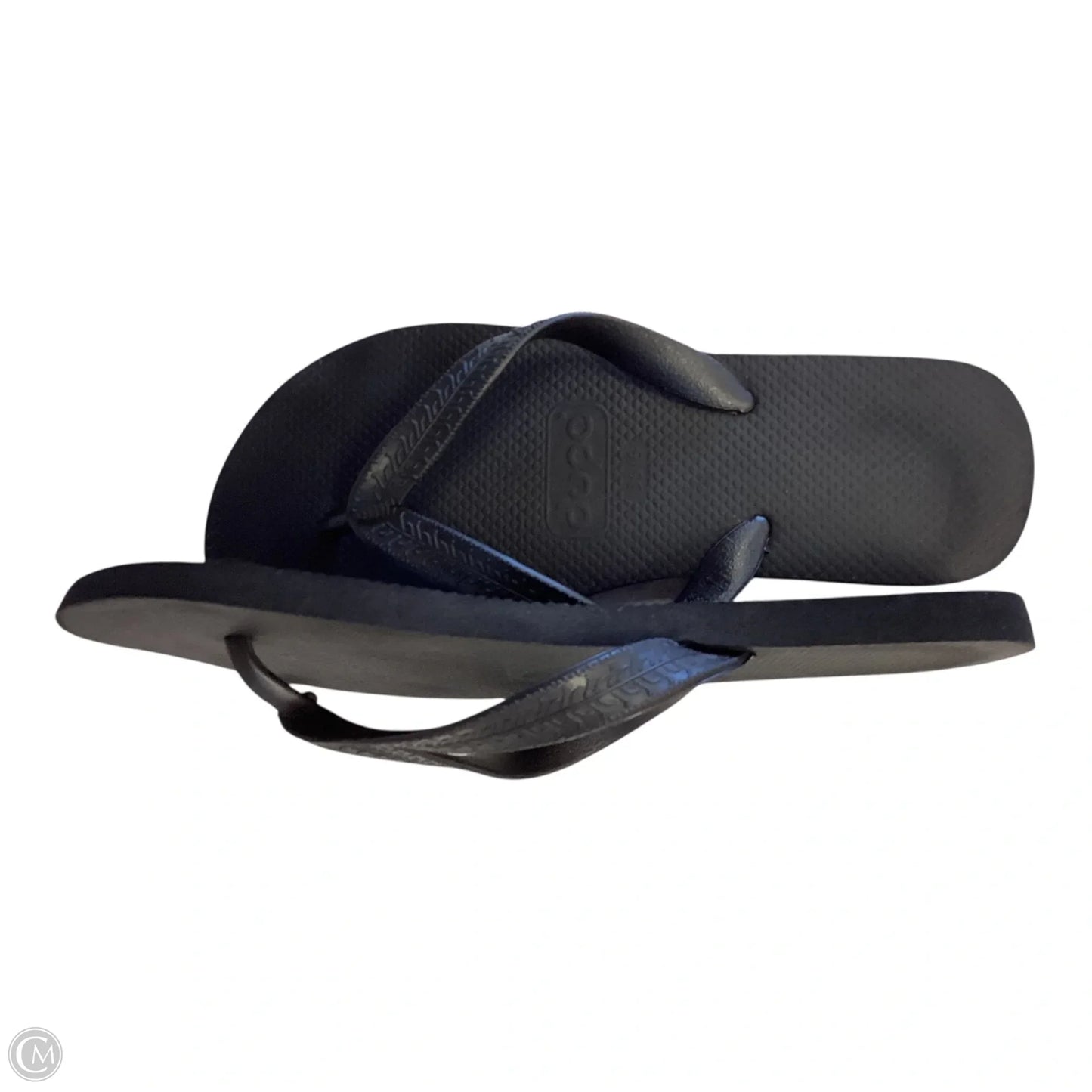 Sandals Flip Flops By Clothes Mentor In Black, Size: 4/5