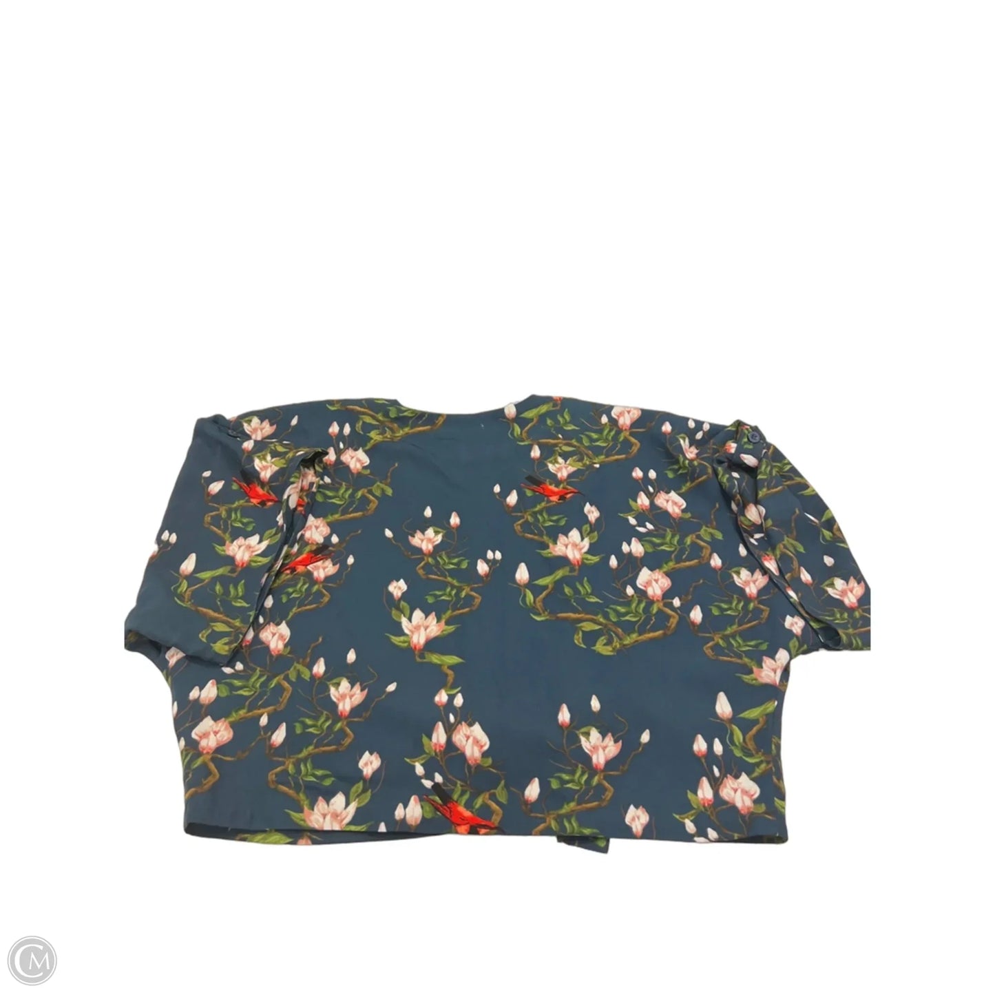 Cardigan By Clothes Mentor In Floral Print, Size: S
