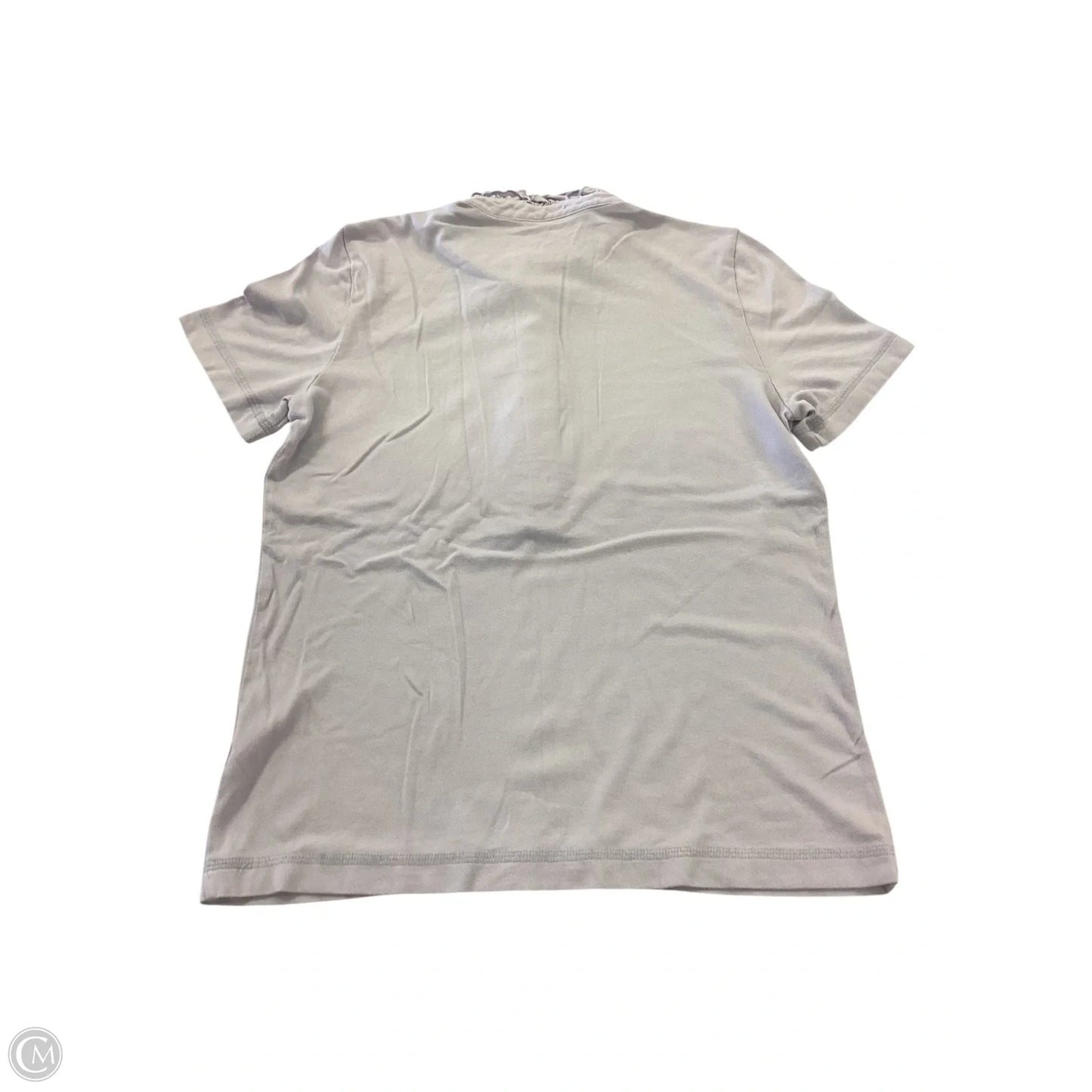 Top Short Sleeve Designer By Tory Burch In Purple, Size: L
