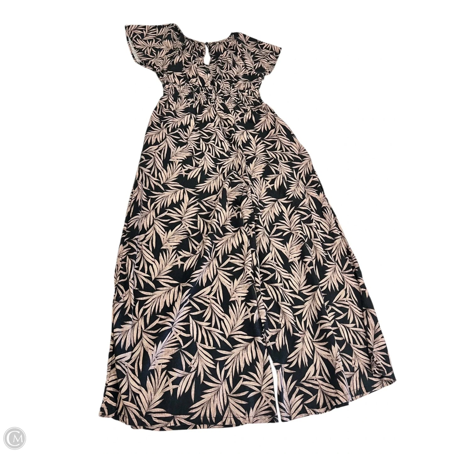 Jumpsuit By Tahari In Black & Brown, Size: M