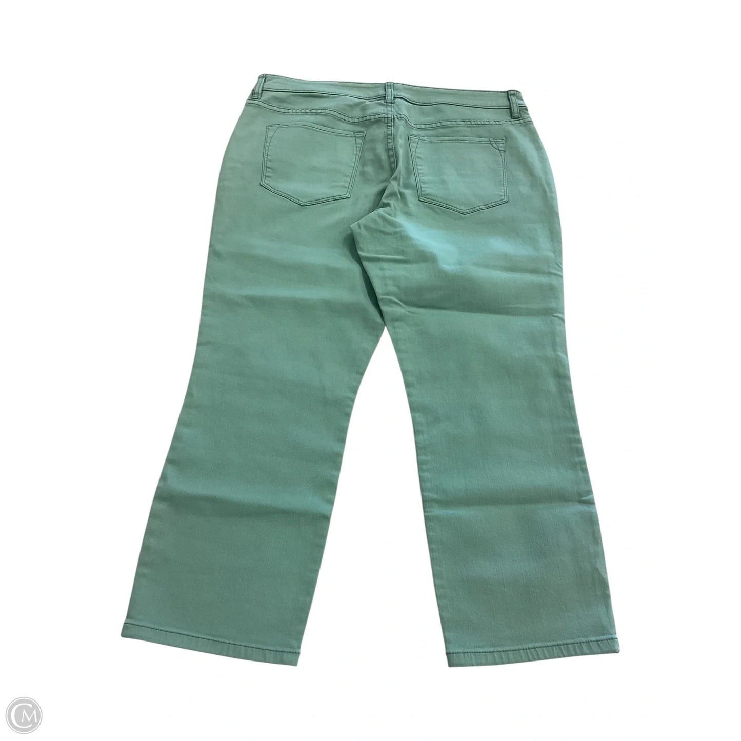 Pants Cropped By Tommy Bahama In Green, Size: 12