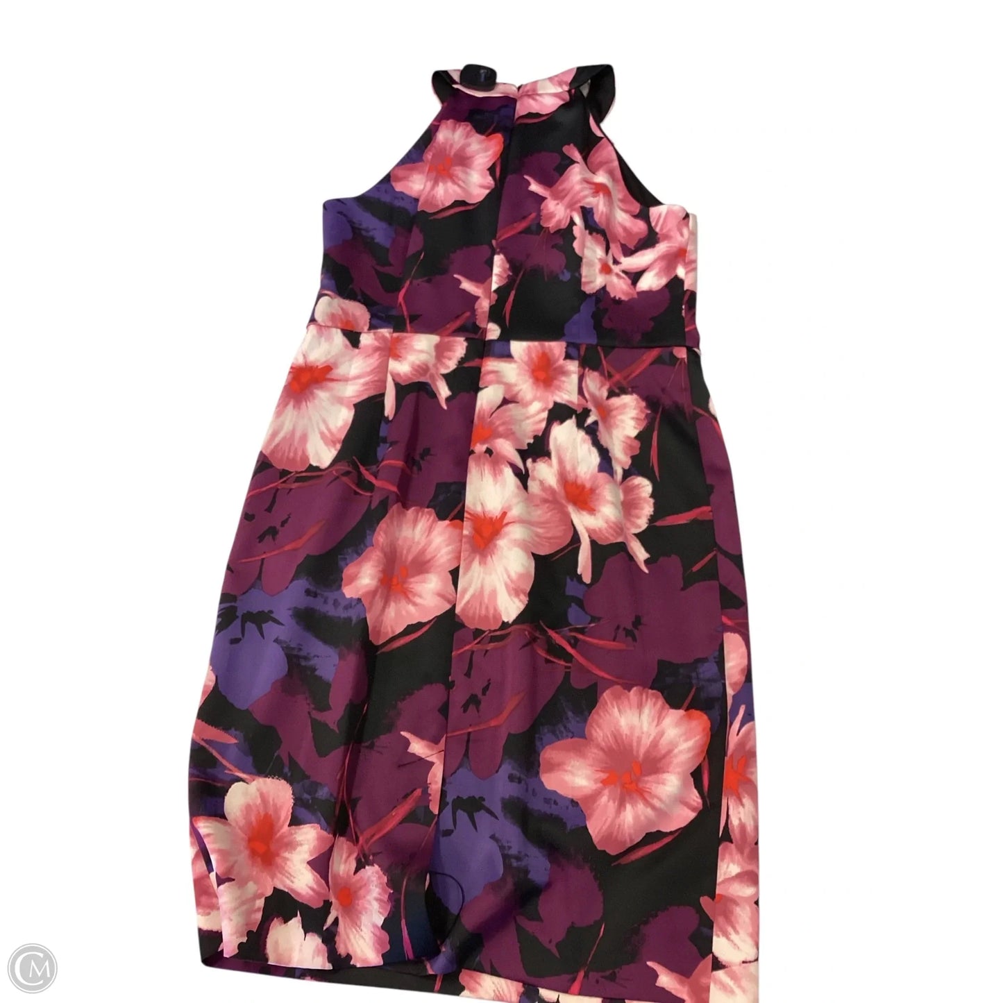 Dress Casual Short By Dressbarn In Floral Print, Size: 14