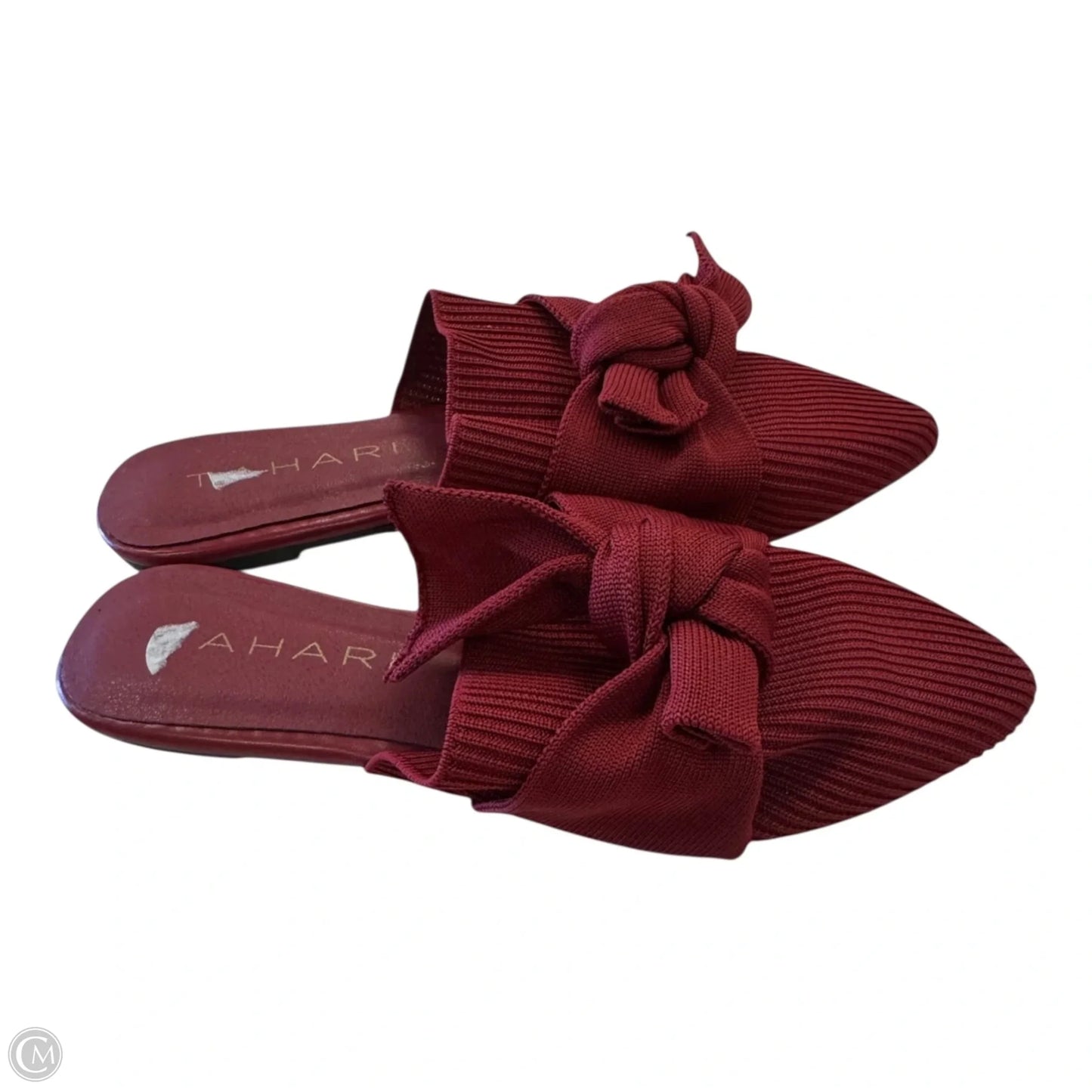 Sandals Flats By Tahari In Red, Size: 6