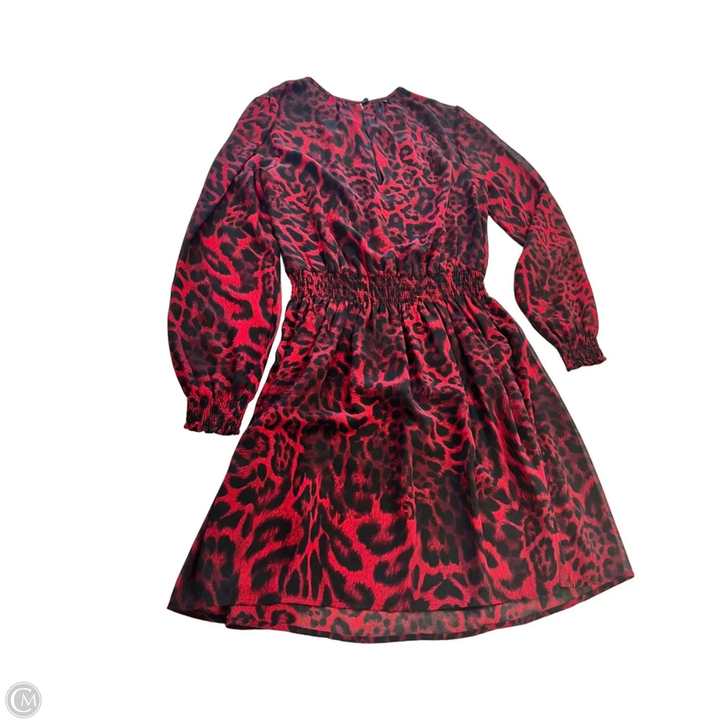Dress Casual Maxi By Michael By Michael Kors In Red, Size: M