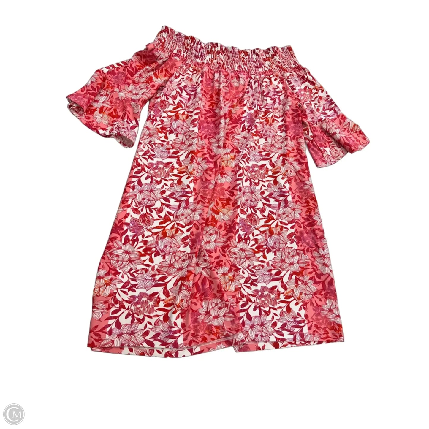 Dress Casual Short By Caribbean Joe In Red, Size: M