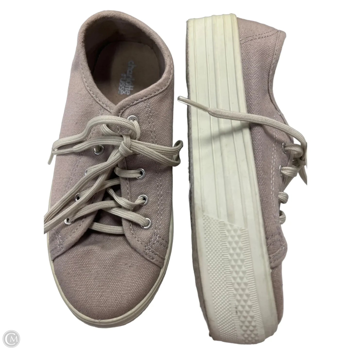 Shoes Athletic By Charlotte Russe In Pink, Size: 7