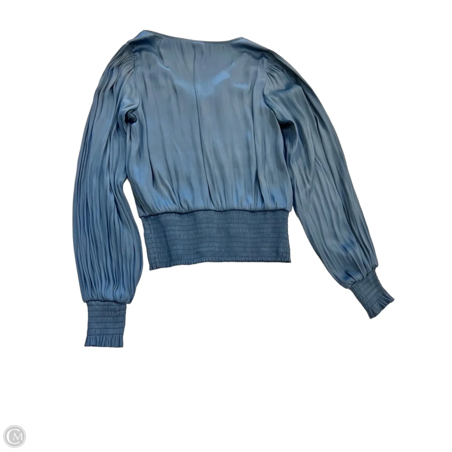 Blouse Long Sleeve By Joie In Blue, Size: Xs