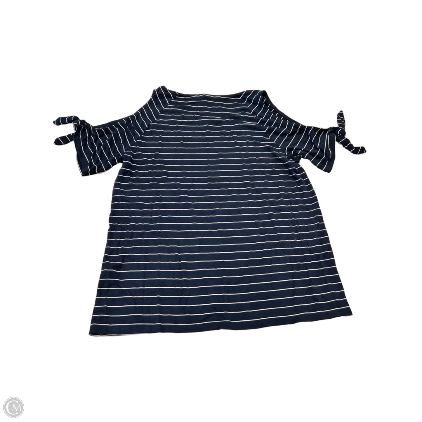 Top Short Sleeve By Tommy Hilfiger In Striped Pattern, Size: Xs