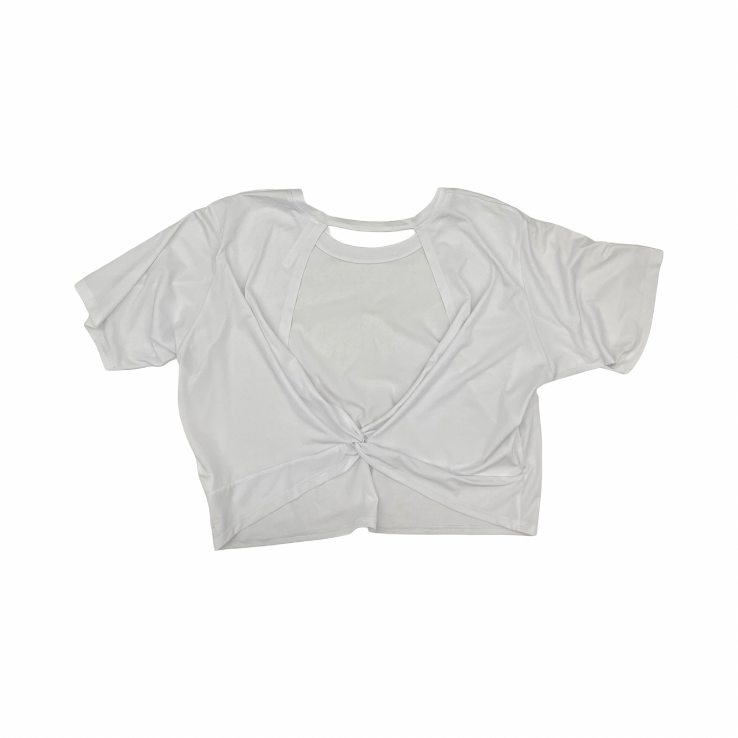 Athletic Top Ss By Fabletics In White, Size:Xl