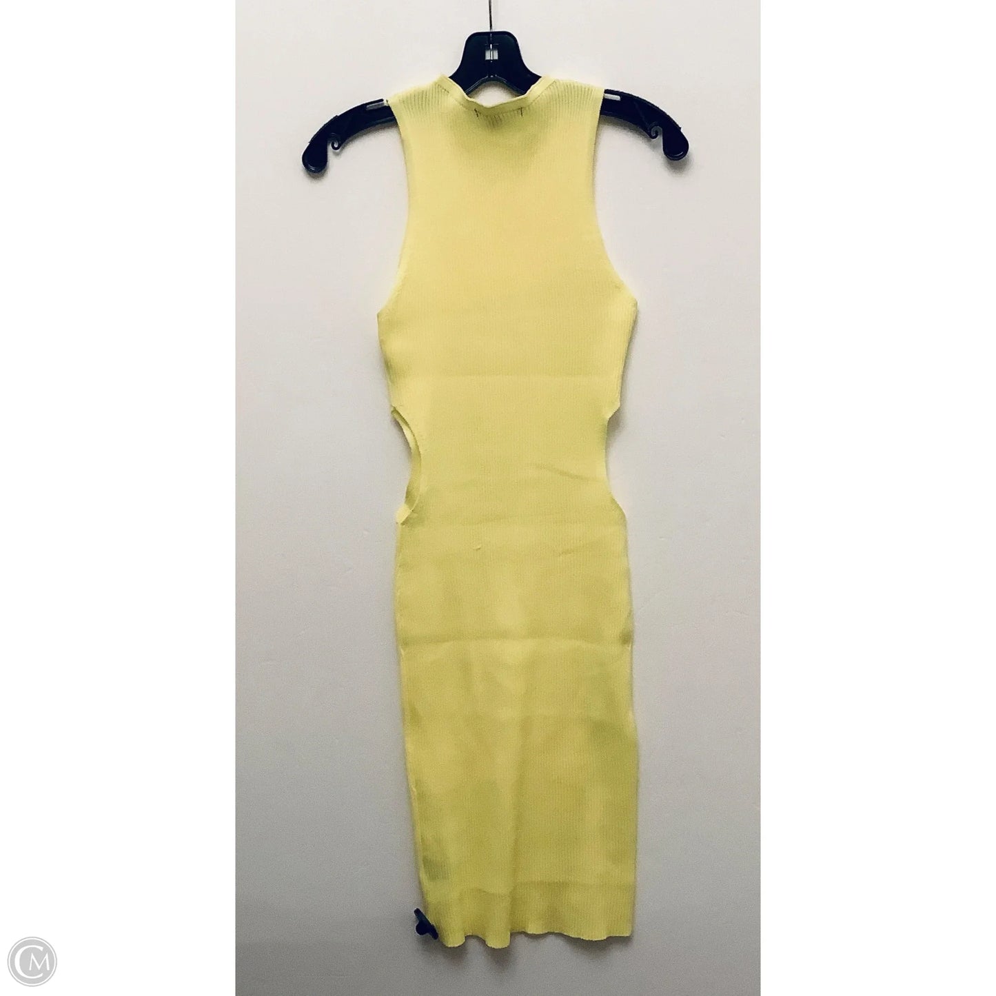 Dress Casual Midi By New Look In Yellow, Size: 1x