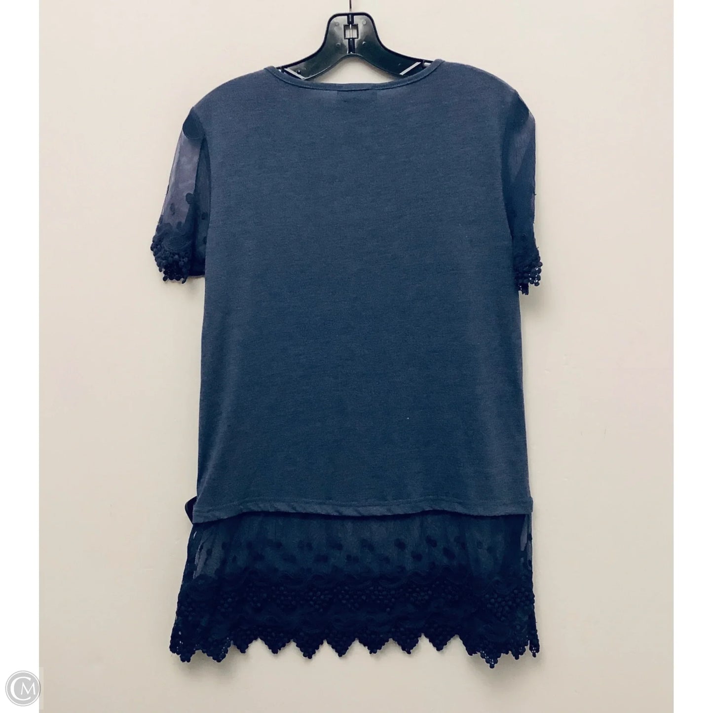 Top Short Sleeve By Clothes Mentor In Blue, Size: S