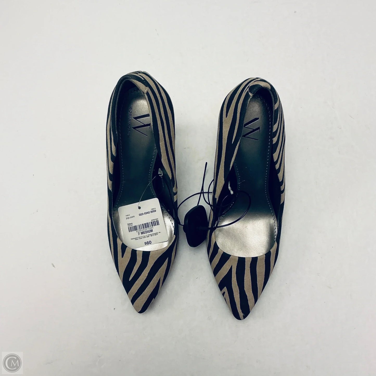 Shoes Heels Stiletto By Worthington In Animal Print, Size: 7