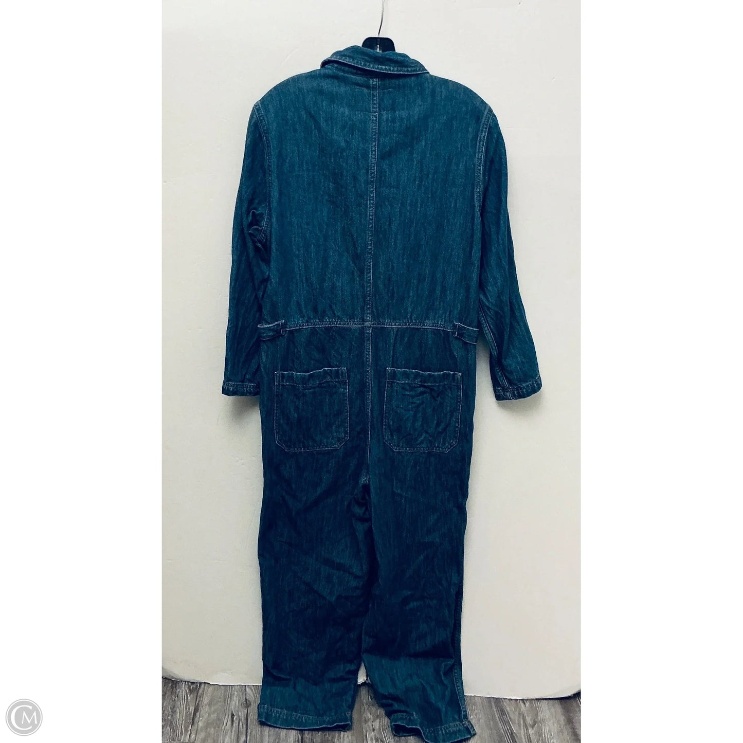 Jumpsuit By Banana Republic In Blue Denim, Size: 10