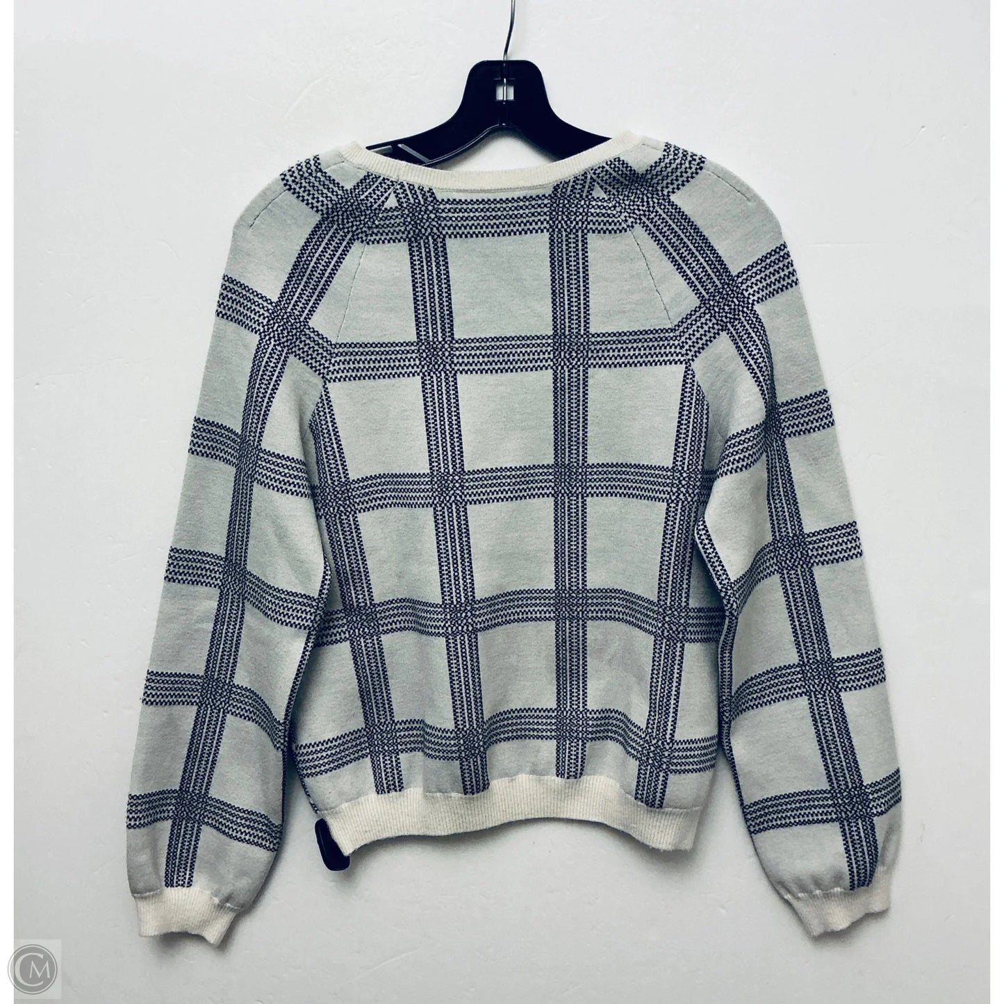 Sweater By Anthropologie In Black & Cream, Size: S