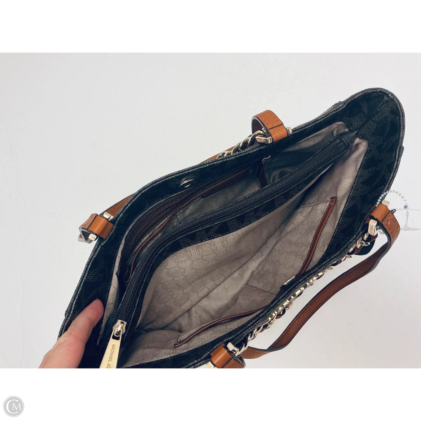 Handbag Designer By Michael Kors, Size: Medium