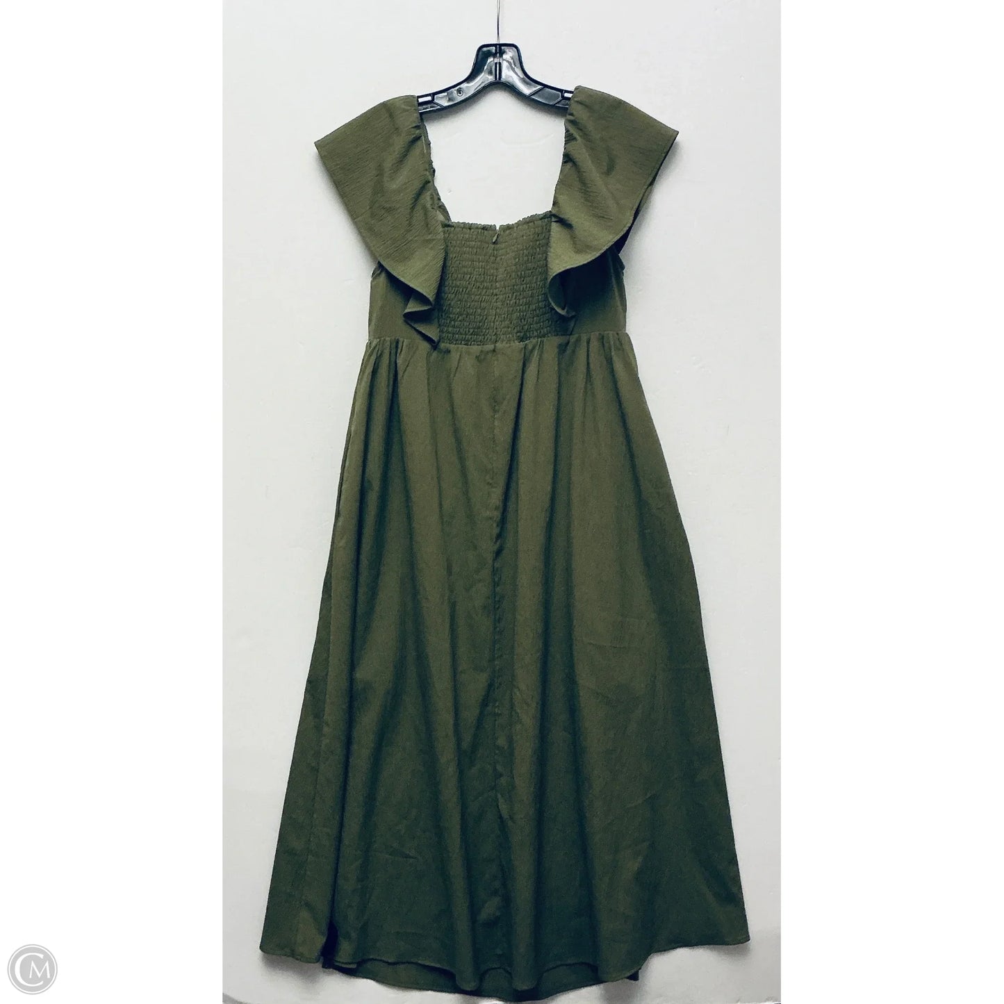 Dress Casual Maxi By Entro In Green, Size: M