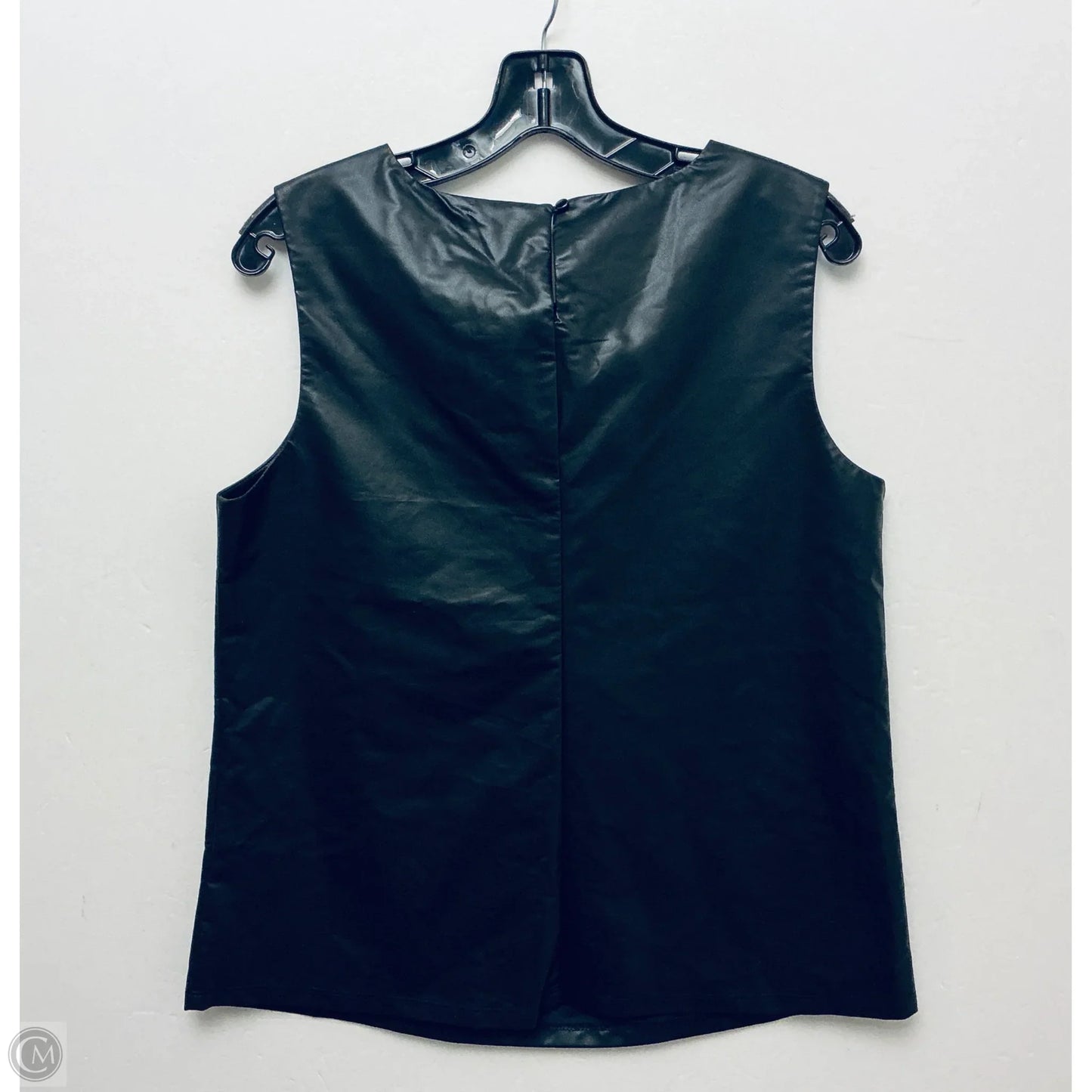 Top Sleeveless By Calvin Klein In Black, Size: L