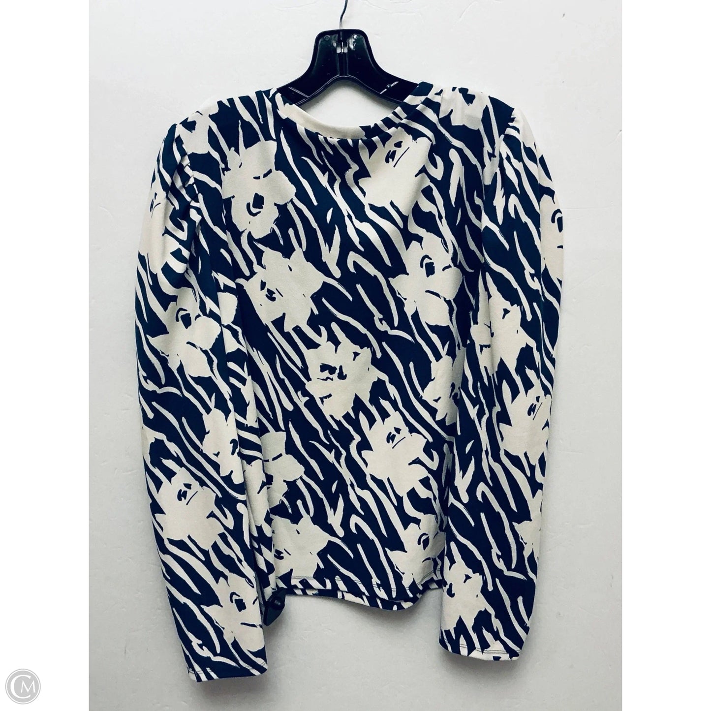 Top Long Sleeve Basic By Ann Taylor In Blue, Size: Xl