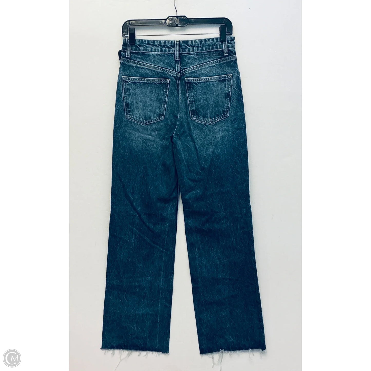 Jeans Straight By Zara In Blue Denim, Size: 6